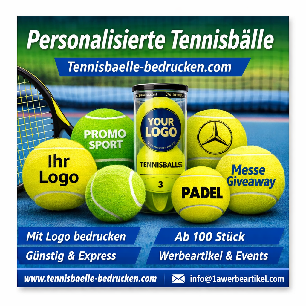 	Personalisierte Tennisbälle 