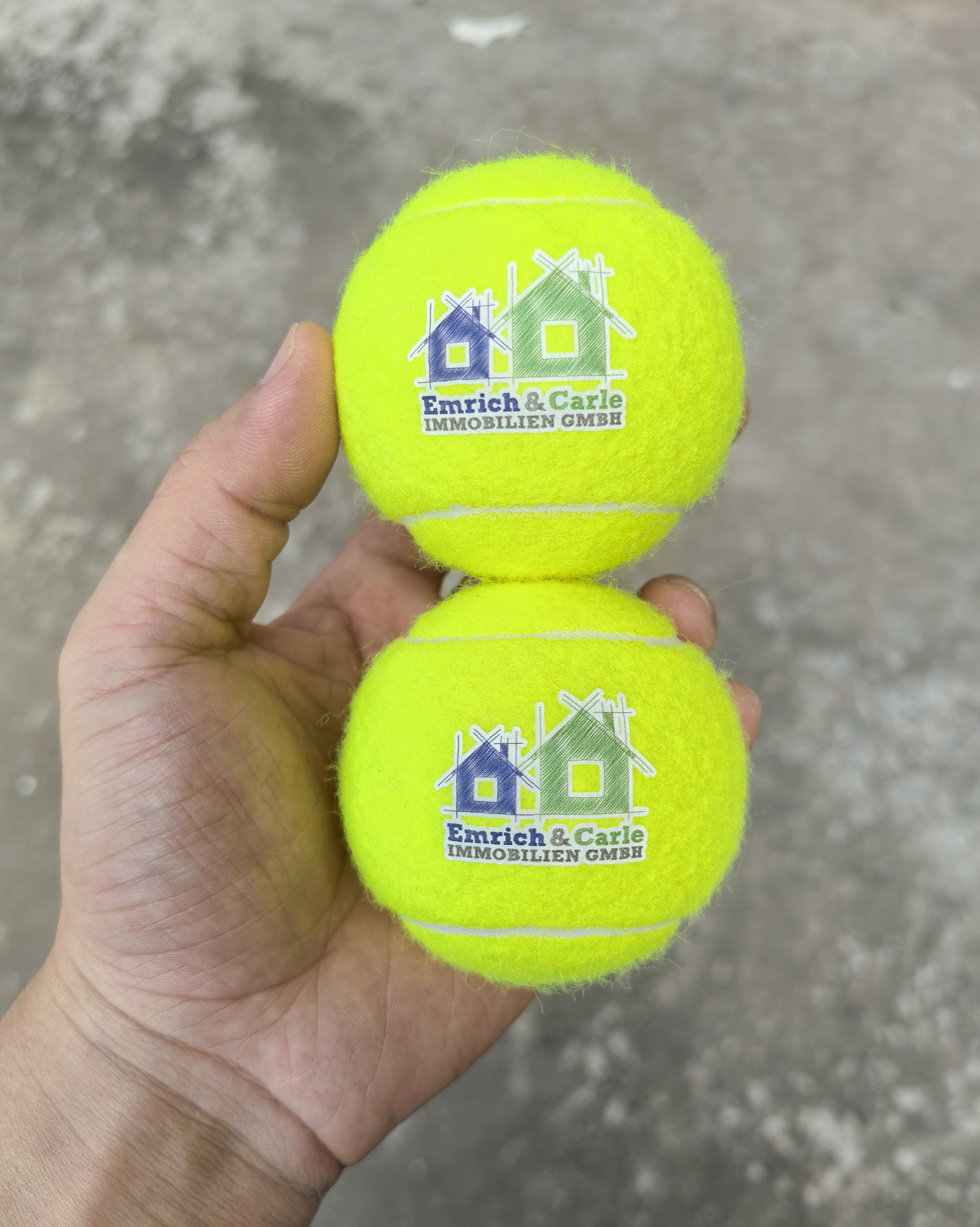 Tennisbälle mit Ihrem Logo bedrucken lassen