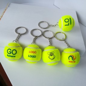 Tennisball Schlüsselanhänger personalisieren mit Logo |...