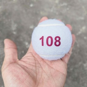 Weiße Tennisbälle mit Logo bedrucken | Individuelle Wer...
